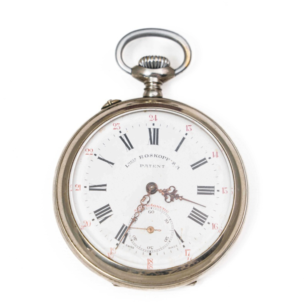 Антикварные карманные часы LOUIS ROSKOPF S.A. PATENT