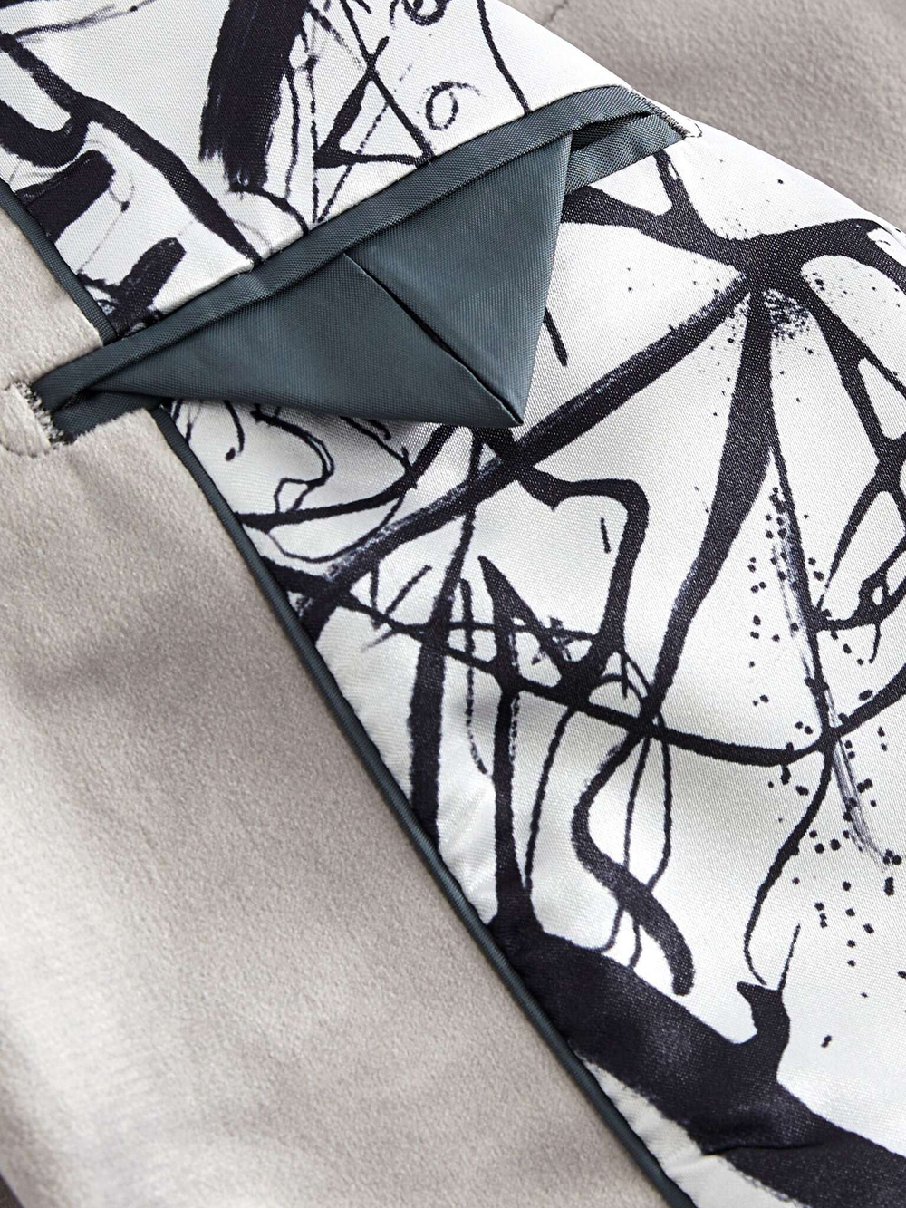 Пиджак бархатный для мальчика Next C79-047, Светло-серый