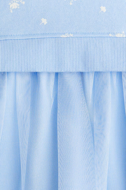 H&M Платье с принтом, голубой