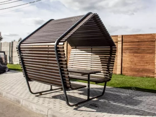 Скамейка-пергола «Теремок»