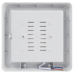 Светильник ЖКХ светодиодный ЭРА SPB-302-2-4K-15 IP40 15Вт 1200Лм 4000К 190х190х33 акустический датчик квадрат накладной