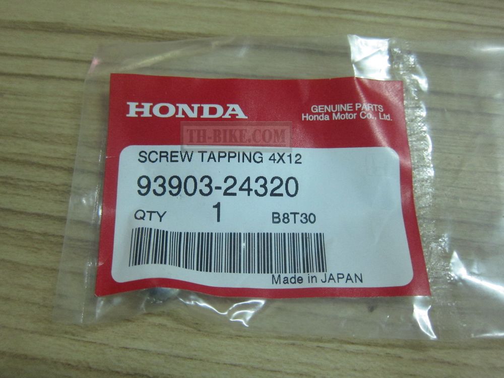 93903-24320. SCREW, TAPPING, 4X12