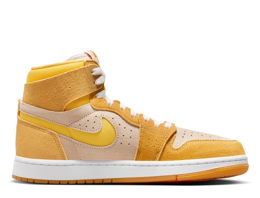 Баскетбольные кроссовки Air Jordan 1 Zoom CMFT 2 Yellow shoes