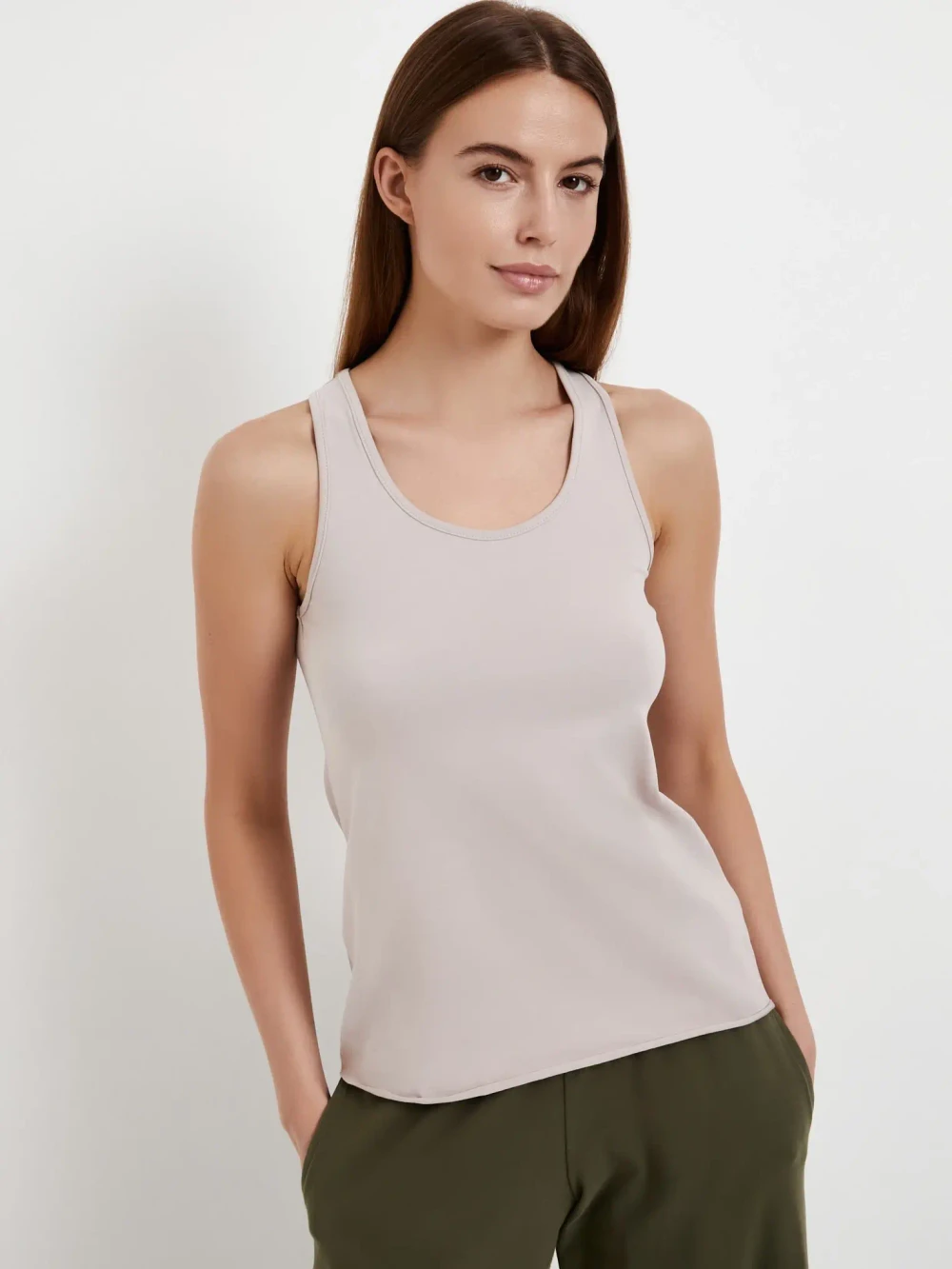 Майка Базовая Песочная