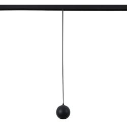 Магнитный трековый светильник ЭРА TRM20-9-5W3K BK светодиодный 5Вт 3000К черный для системы NOVA