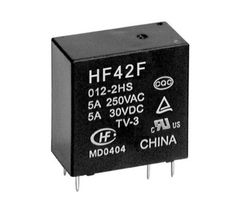 Реле электромагнитное HF42F-012-2HS