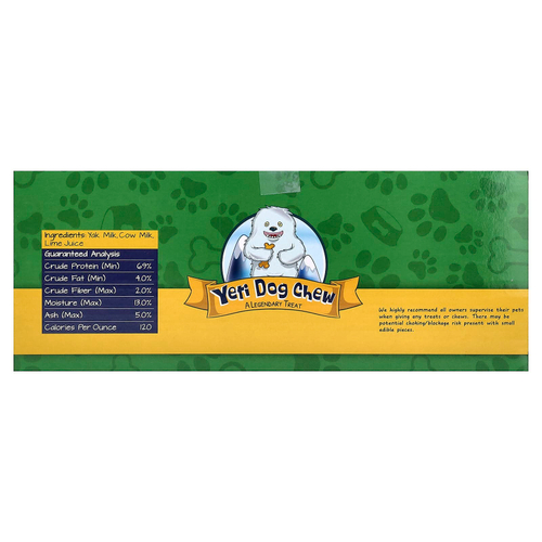Yeti Dog Chew, гималайский сыр яка, для собак, средний, 3 фунта