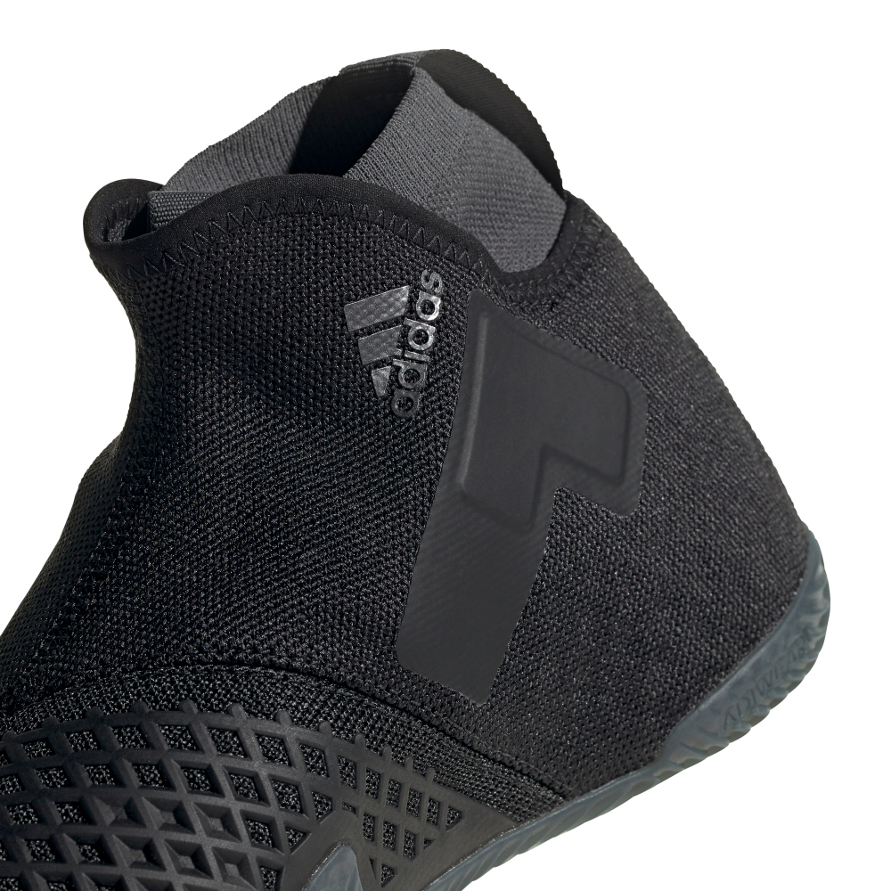 Женские Кроссовки теннисные Adidas Stycon Laceless W Clay - core black/night metallic/grey six