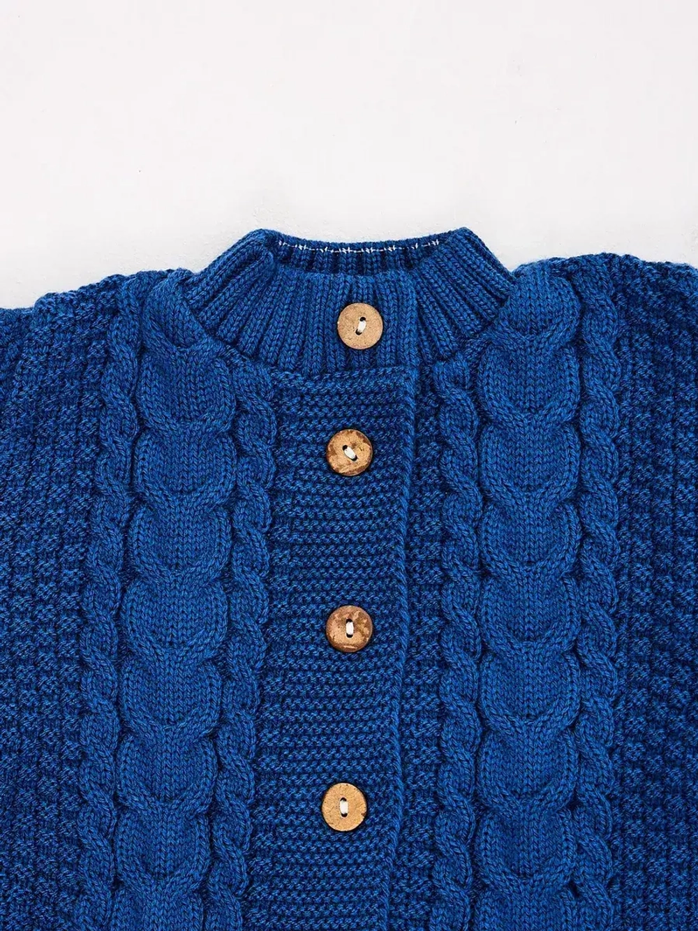 вязаный комбинезон для новорожденных