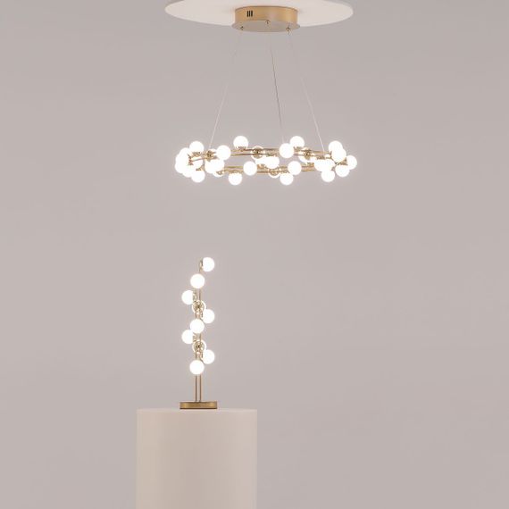 Подвесная светодиодная люстра Maytoni Tessara MOD081PL-L50G3K