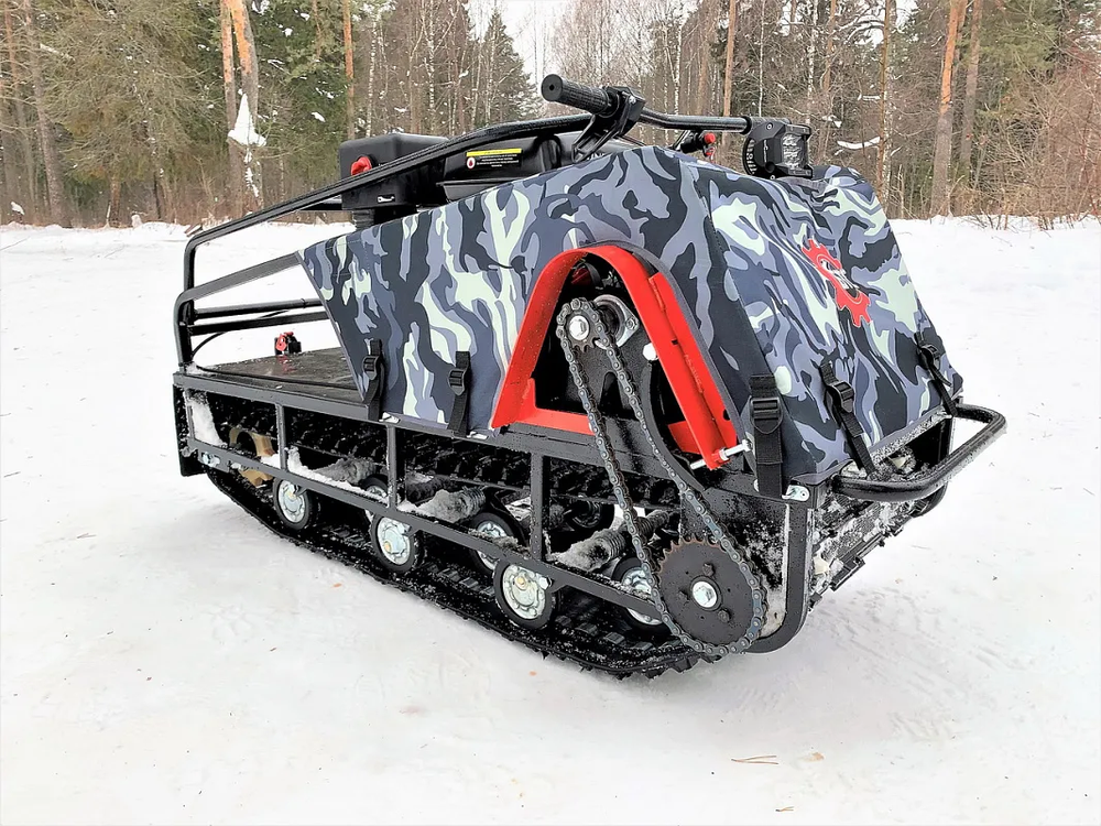 Мотобуксировщик БТС «HIT» 500/20 БЕЗ Э/ЗАП Lifan/Loncin (60 Ватт)