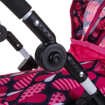 Коляска для куклы лежачая, пакет FL9138