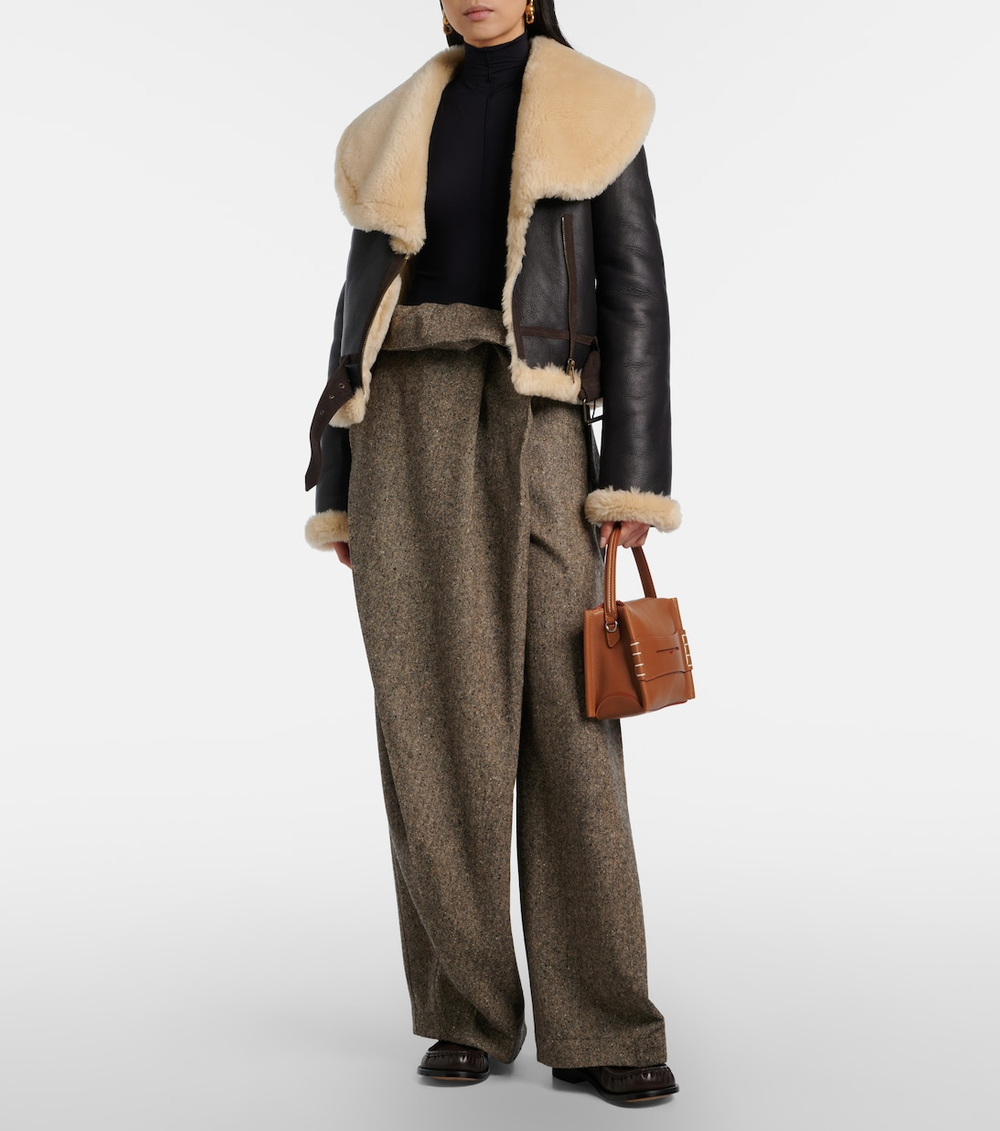 Сумка JW Anderson Кожаная сумка Loafer с верхней ручкой