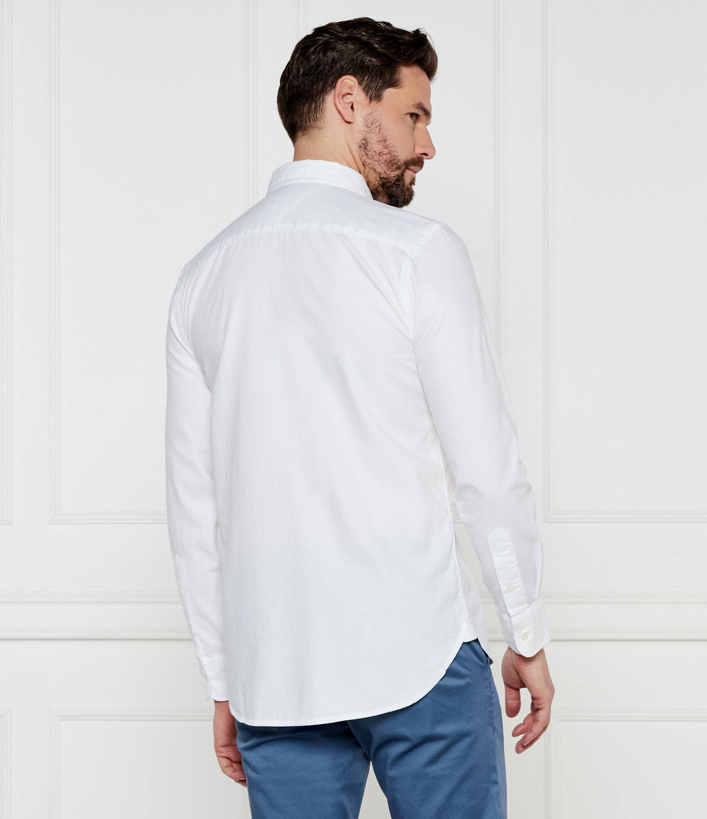 Рубашка FLEX DOBBY Tommy Hilfiger - белый(MW0MW37578)