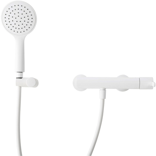 Смеситель для душа Cezares Leaf LEAF-D-BIO Белый матовый