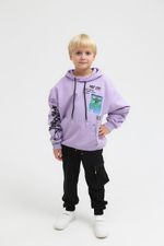 Брюки трикотаж. кэжл. д/м Kimba 1064