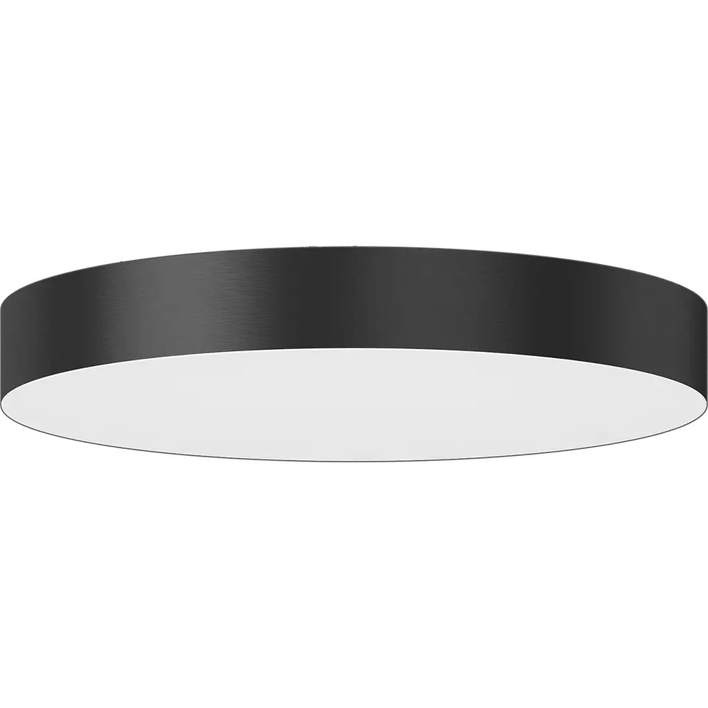 Светильник Round 55W D600мм 4000К черный накладной IP40