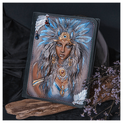 Кожаный ежедневник «Шаманка»