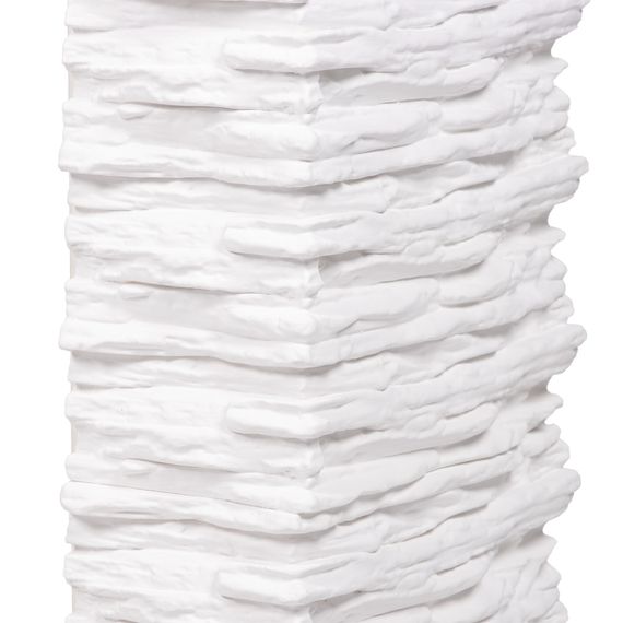 Портал Firelight Porto 30 камень белый, шпон беленый дуб — (6)