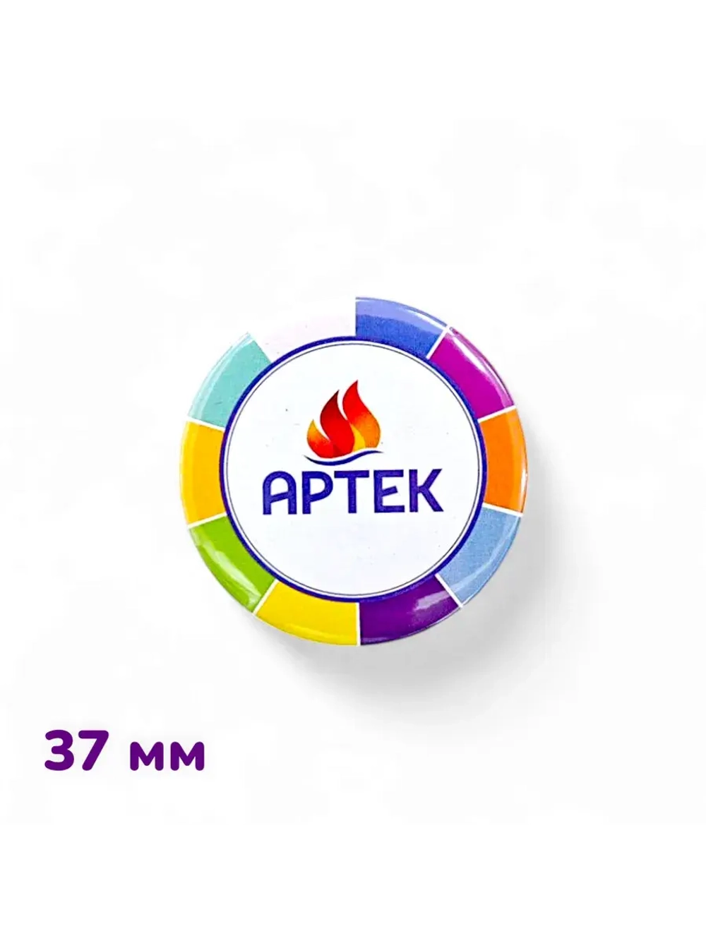 Значок закатной 37 мм