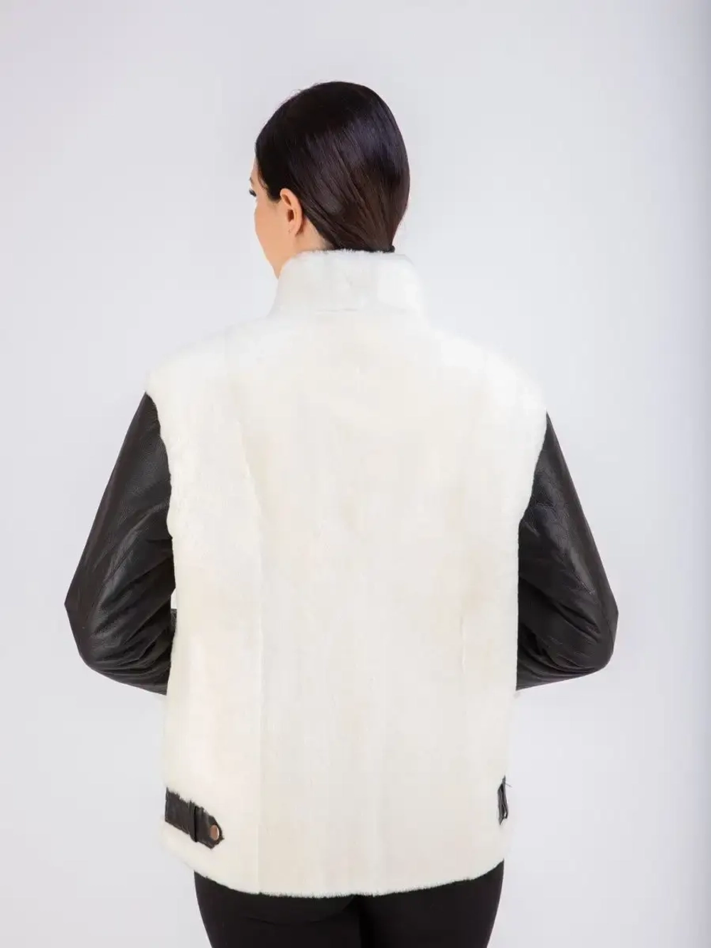 Дубленка натуральная короткая зимняя Турция