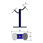 Уличный тренажер для укрепления рук Romana 207.22.00