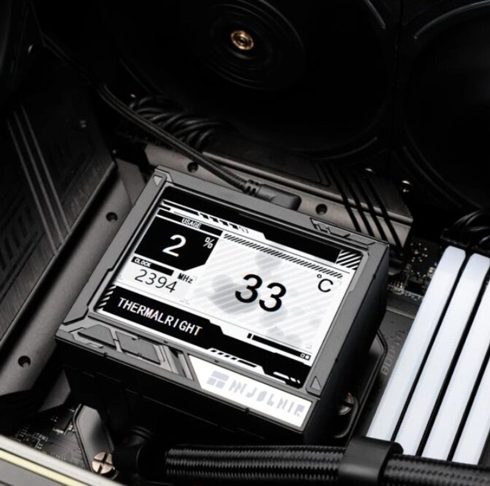 Система охлаждения Thermalright Mjolnir Vision 360 ARGB, Чёрный (M-VISION-360-BL-ARGB)