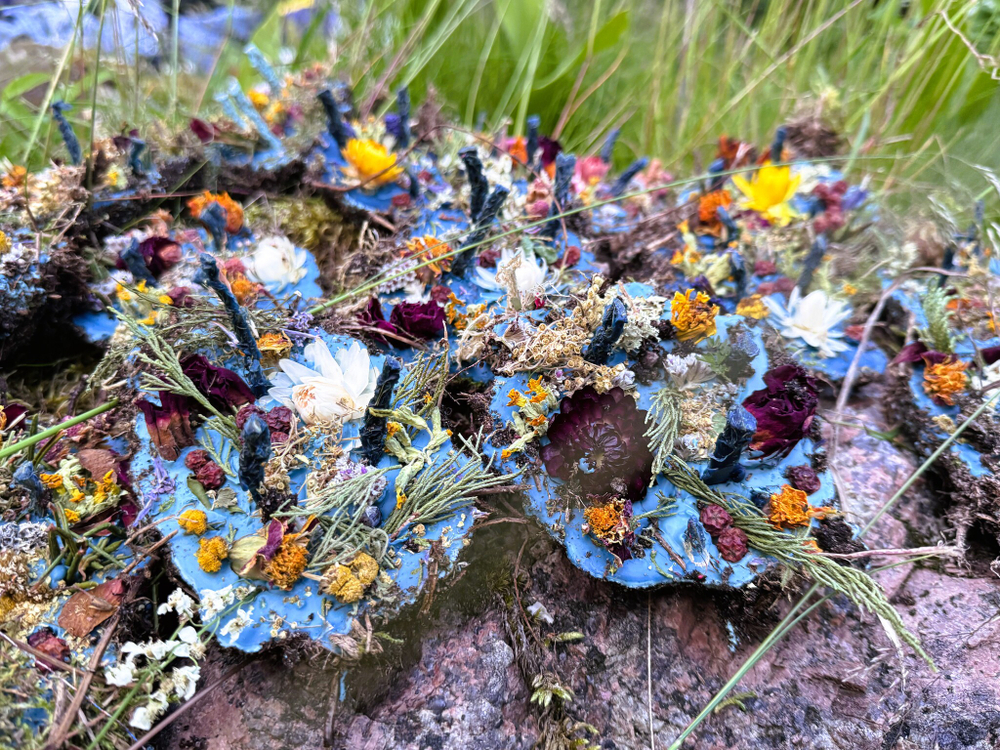 Земляная Свеча. Большая Синяя. Материализация. Эмоциональный интеллект. Глубина чувств и сновидений + ПОДАРОК