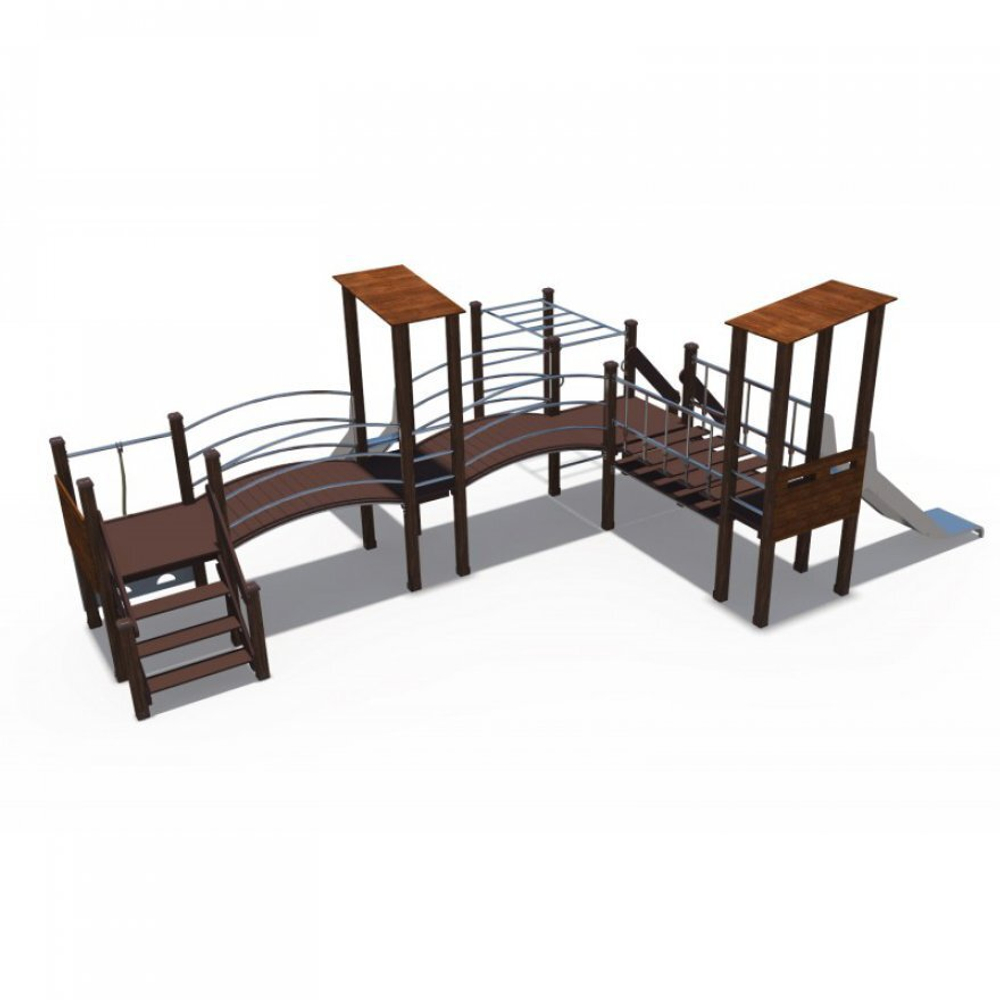 Игровой комплекс Миндаль горка Н-1000 ДИО 10012
