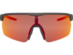 Спортивные очки GOG Hervor / Matt Cristal Black/Copper / Reflex Black-Red