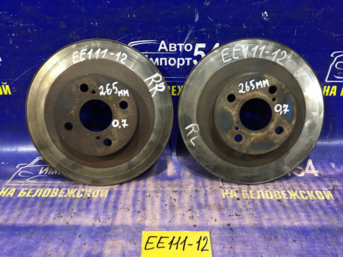 Диск тормозной задний TOYOTA COROLLA 1999