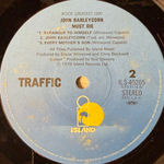 Traffic – John Barleycorn Must Die (Япония 1979г.)Т