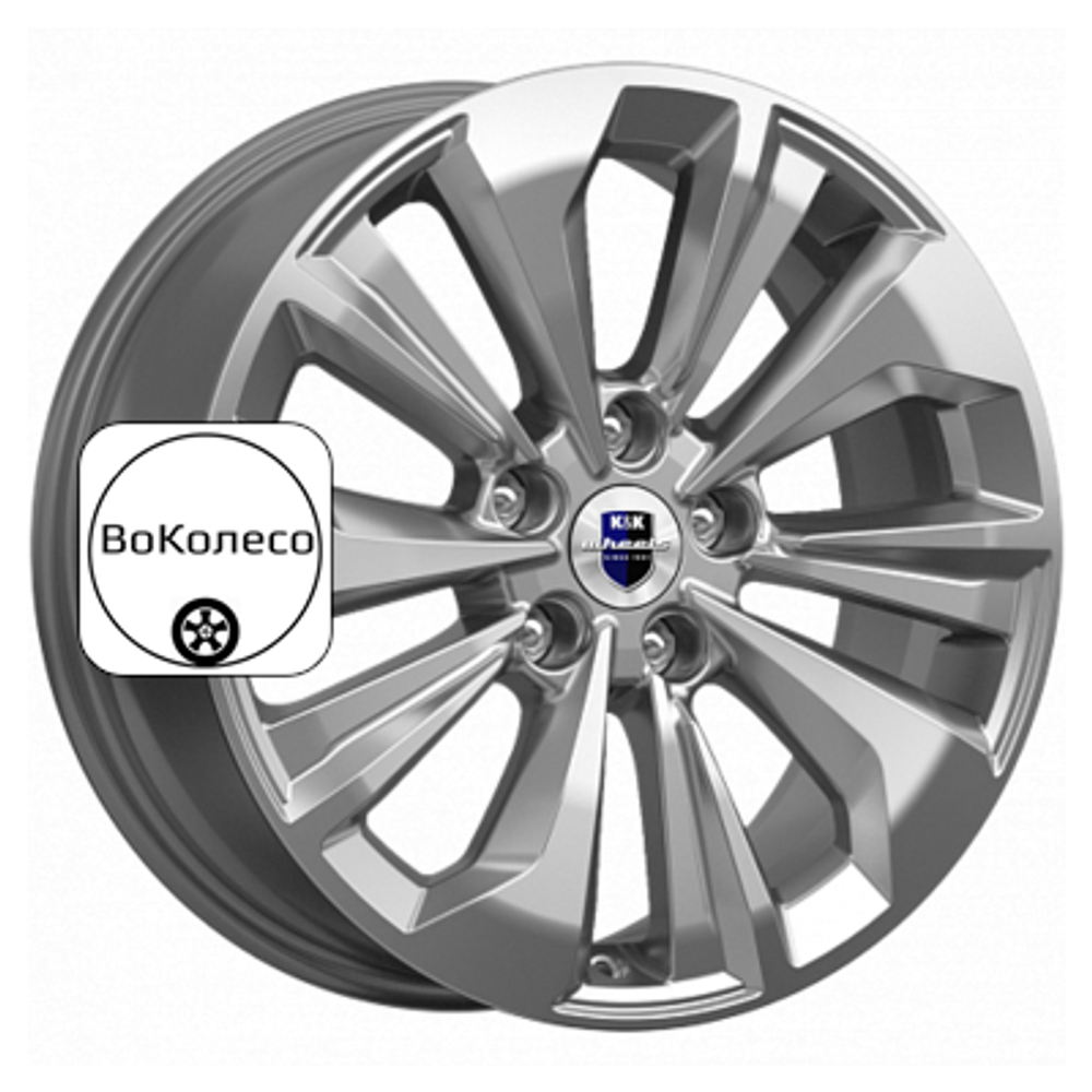 7x17/5x114,3 ET50 D67,1 Авиор (КС936) Дарк платинум K&K