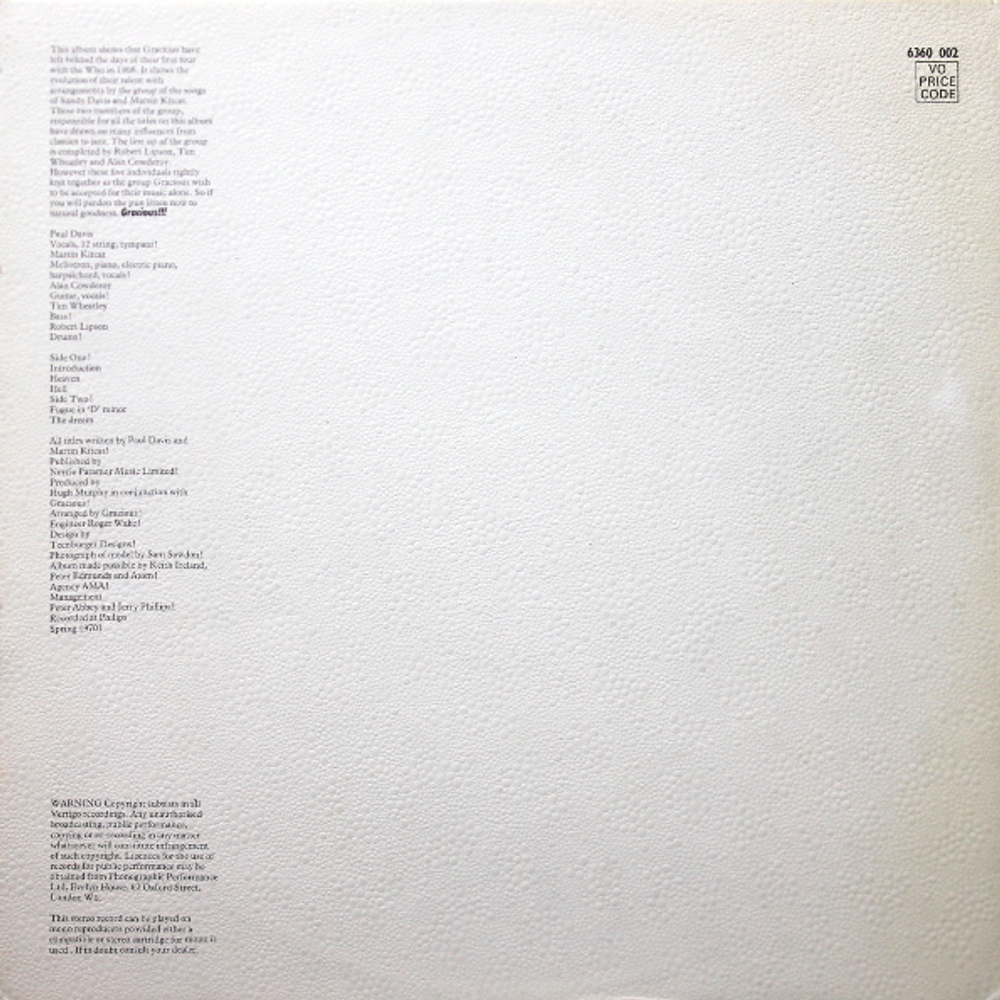 Gracious / Gracious (LP)