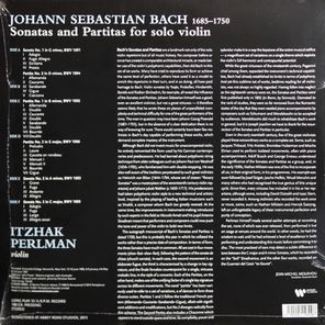 Itzhak Perlman / J.S. Bach: Sonatas And Partitas (3LP)