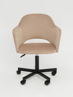 Стул Манго Лайт пятилучие черная сталь