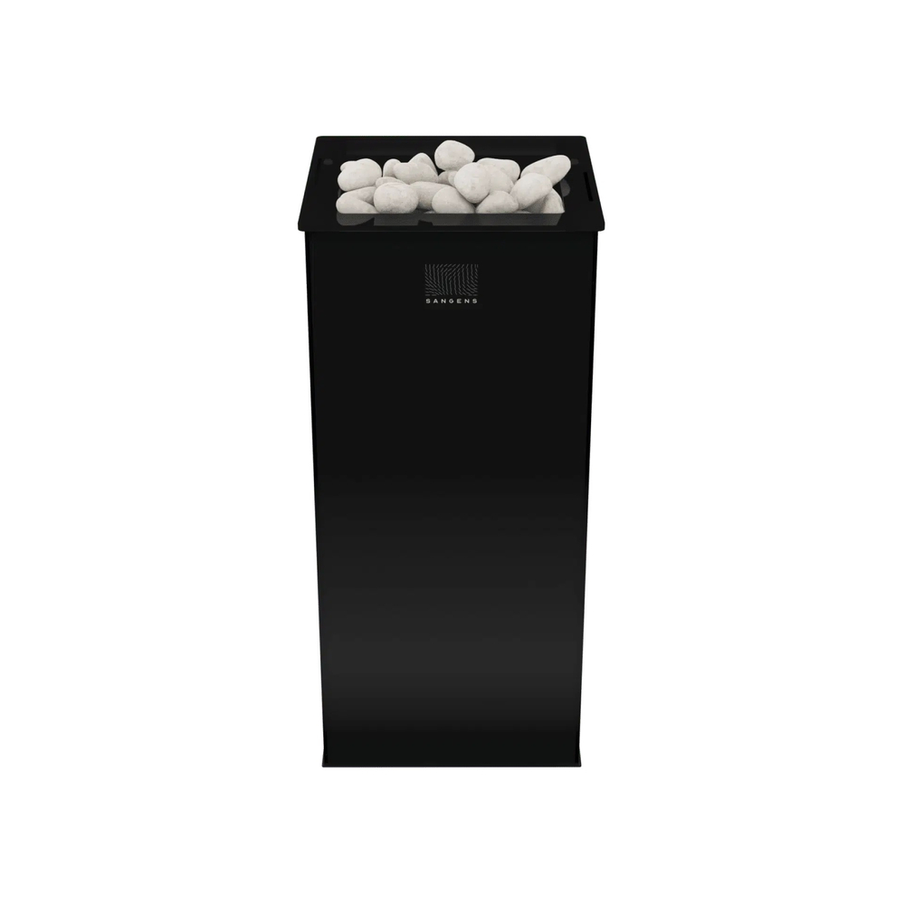 Электрическая печь для бани и сауны Sangens W20G Glass Black (Сангенс В20С Стекло черное)