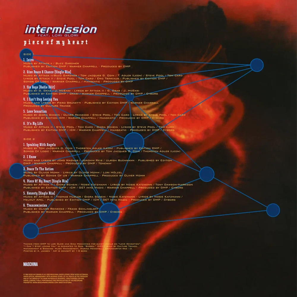 LP: Intermission — «Piece of my heart» (1994/2023) [Black Vinyl]