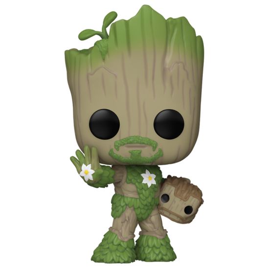 Фигурка Funko POP! Bobble Marvel We Are Groot Groot as Iron Man (1393) 79516 / Фигурка Фанко ПОП! по мотивам вселенной "Марвел", Грут
