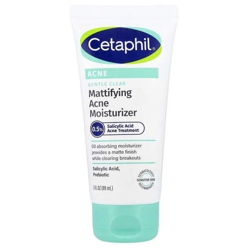 Cetaphil, матирующий увлажняющий крем от акне, 89 мл (3 жидк. унции)