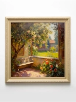 Картина на стену интерьерная на холсте 35*35 см