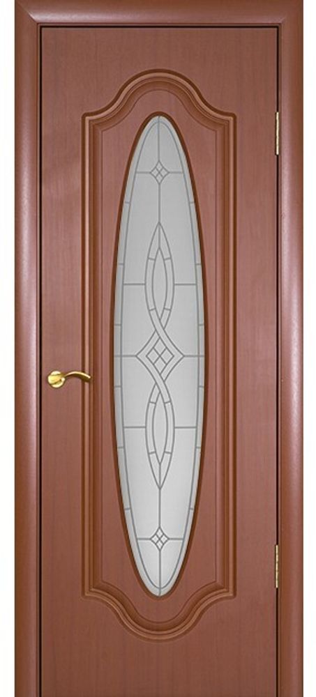 Дверь межкомнатная GEONA Греция Вишня/Каштан