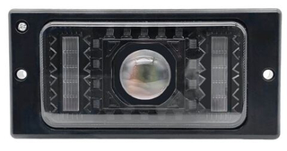 ПТФ LED 2110 9-30V 30W (W+ДХО) 1линза 2реж 6000K с регулир. (пара) RuZoom RU44701