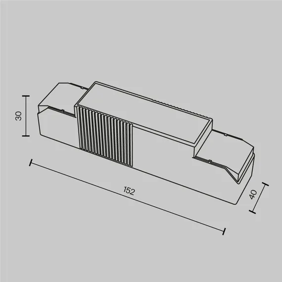 Источник питания TRIAC 22-28Вт IP20 Lighting control psl-tr40-550-700ma