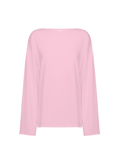 pink oversized long sleeve