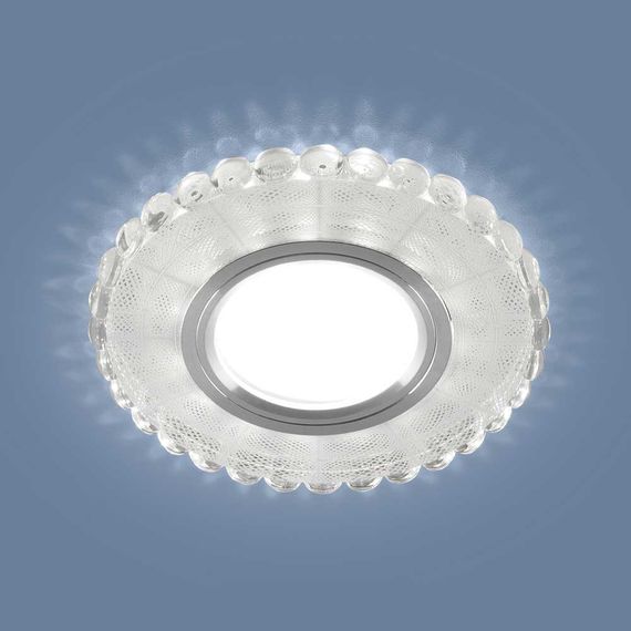 Встраиваемый светильник Elektrostandard 2245 MR16 SL/WH зеркальный/белый a047758