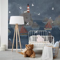 Бесшовная фреска Скин LIGHTHOUSE, 2,7 м (Ширина 4 м)