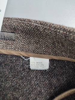 Юбка Zara теплая с шерстью 42 размер