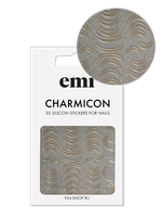 Charmicon 3D Silicone Stickers №215 Лунулы точки