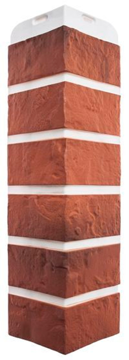 Наружный угол Альта профиль кирпич Рижский 04